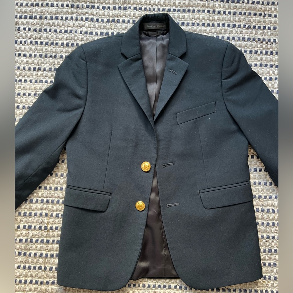 Boys Navy Lauren RL blazer